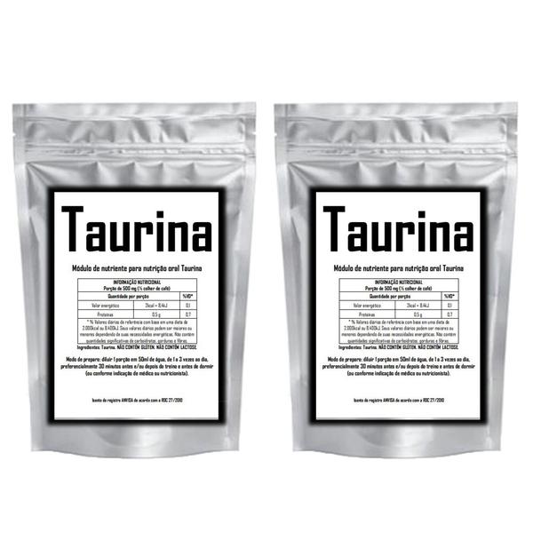 Imagem de L-taurina 500g - 100% Pura - Importada - Shape It - 2 unidades