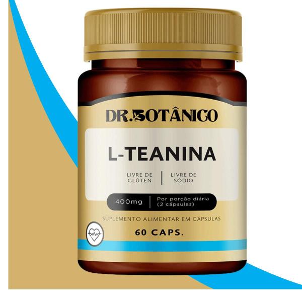 L teanina 400mg 60 capsulas dr botanico Imagem de L teanina 400mg 60 capsulas dr botanico