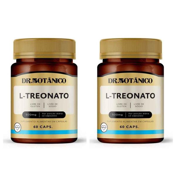 Imagem de L Treonato 500Mg 60 Capsulas Dr Botanico