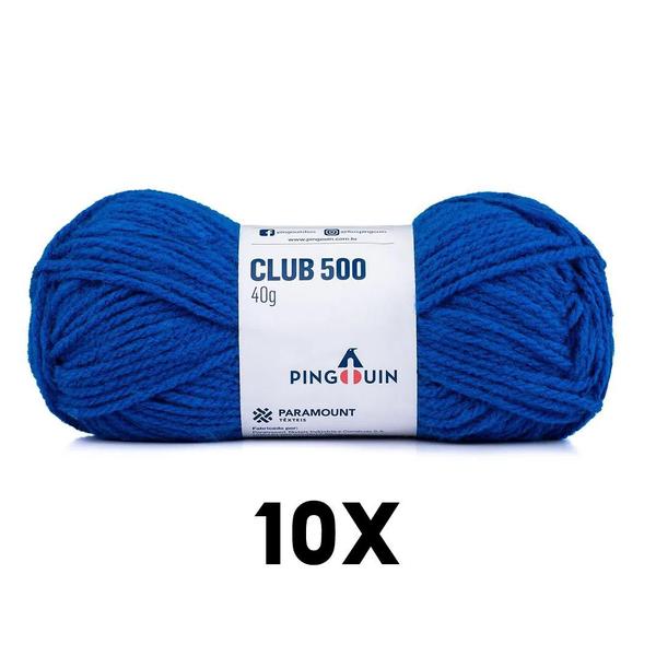 Imagem de Lã Club 500 Pingouin 40g KIT c/10