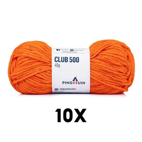 Lã Club 500 Pingouin 40g KIT c/10 Imagem de Lã Club 500 Pingouin 40g KIT c/10