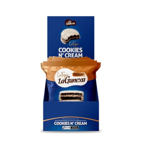 Imagem de La fajor Cookies Cream La Ganexa Dsplay 12 x 50g