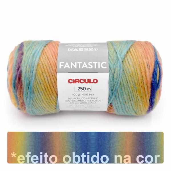 Imagem de Lã Fantastic Círculo 100g 250 metros