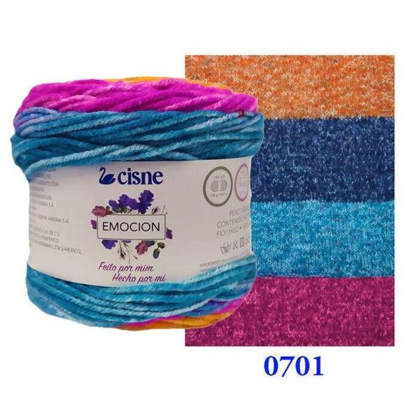 Lã Fio Emocion Cisne 100g - Coats Corrente Imagem de Lã Fio Emocion Cisne 100g