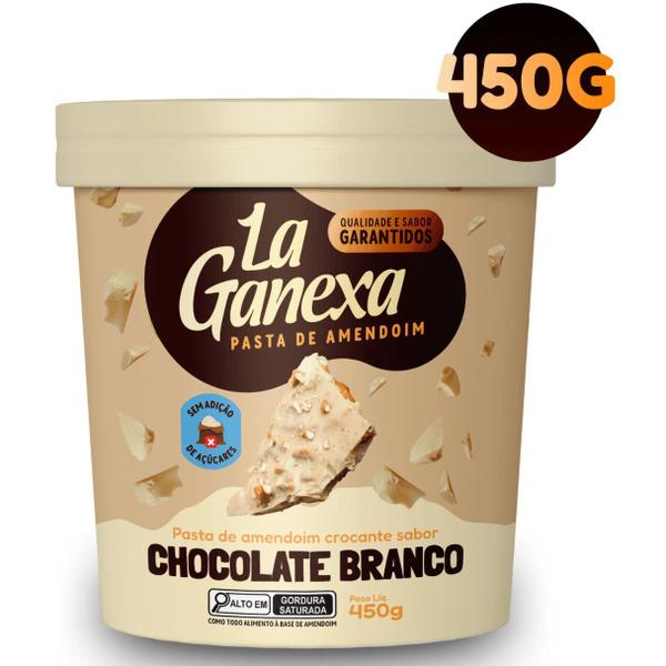 Imagem de  La Ganexa - 450g Pasta De Amendoim Integral Gourmet