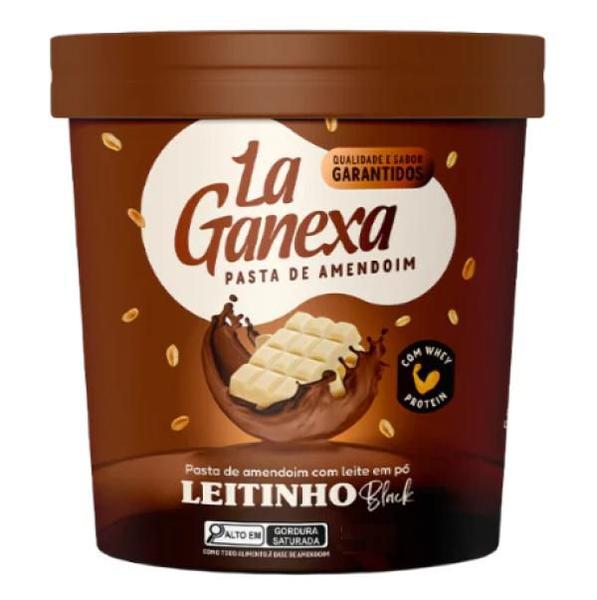 Imagem de La Ganexa Kit 2 Pasta de amendoim  450g Leitinho Black +1Sabor  Zero Açucar sem Glúten