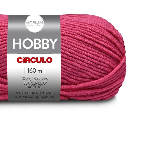 Imagem de Lã Hobby 100g 625 tex Circulo 3334 Tulipa