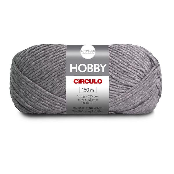 Imagem de Lã Hobby 100g 625 tex Circulo 8473 Alumínio