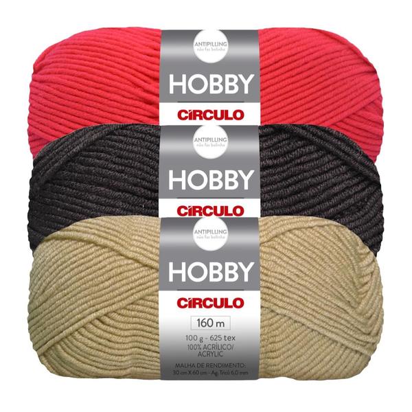 Imagem de Lã Hobby 100g Marca Círculo