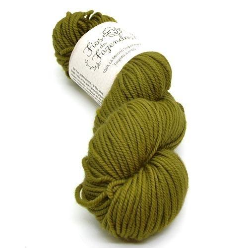 Imagem de Lã Merino Worsted Superwash 3ply 100g - Fios da Fazenda