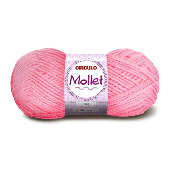 Imagem de LÃ MOLLET 100g (CORES LISAS) - CÍRCULO