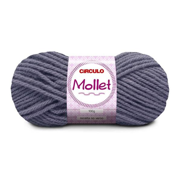 Imagem de LÃ MOLLET 100g (CORES LISAS) - CÍRCULO