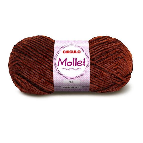 Lã Mollet Circulo 100gr 200Mts Imagem de Lã Mollet Circulo 100gr 200Mts