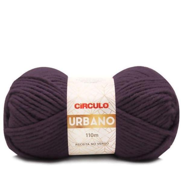 Imagem de LÃ URBANO CÍRCULO 100g 110m - COR 6946 VINHO - Circulo