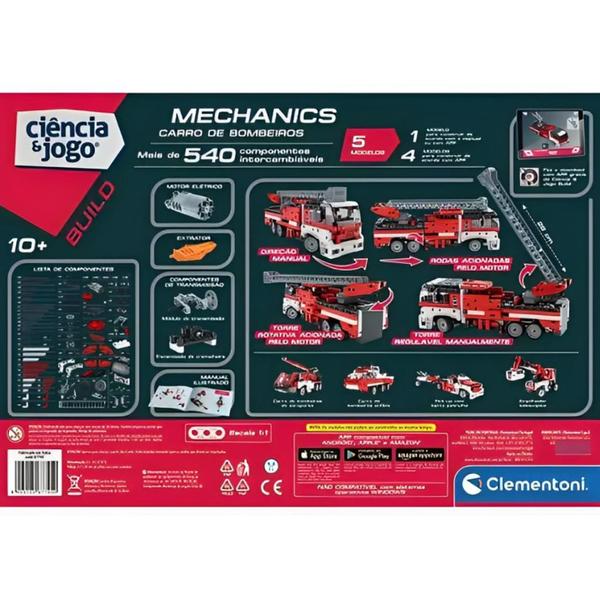 Laboratório Mechanics Carro Caminhão Dos Bombeiros Montável 5 Modelos F01335 - Fun - Fun Divirta-se Imagem de Laboratório Mechanics Carro Caminhão Dos Bombeiros Montável 5 Modelos F01335 - Fun