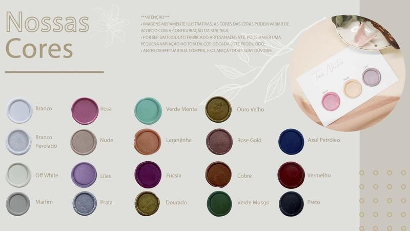 Lacres De Cera Acácia Convite De Casamento Kit 30un - E Agora Noivinha Imagem de Lacres De Cera Acácia Convite De Casamento Kit 30un