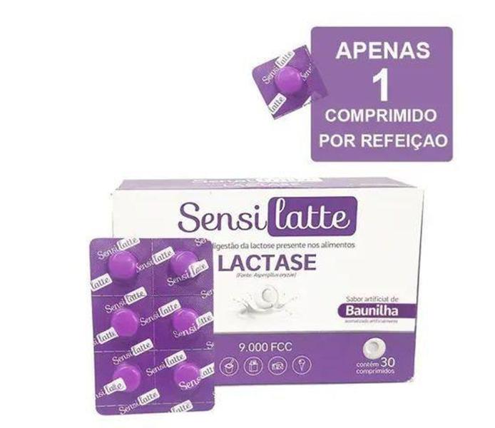 Imagem de Lactase sensilatte 9.000 fcc sabor baunilha 30 comprimidos - Prati-donaduzzi - Prati donaduzzi