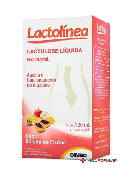 Imagem de Lactolinea Lactulose Liquida 120Ml Salada De Fruta