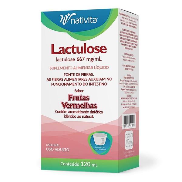 Imagem de Lactulose 667mg/ml sabor frutas vermelhas com 120ml