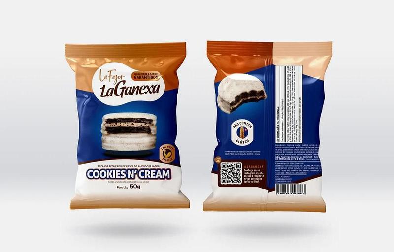 Imagem de Lafajor Cookies Cream Dp Com 12Un - Laganexa