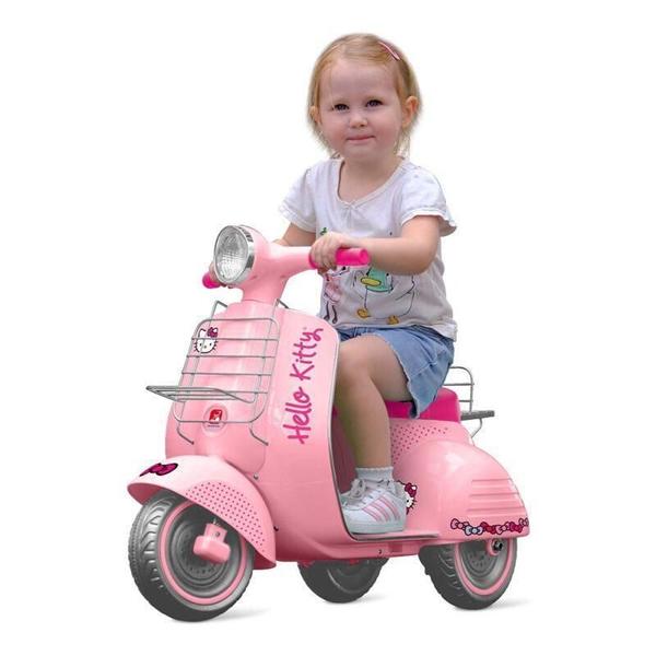 Imagem de Lambreta Hello Kitty Elétrica 6V - Bandeirante