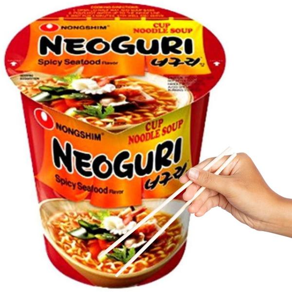 Imagem de Lamen Coreano Neoguri Copo 62g  + Hashi