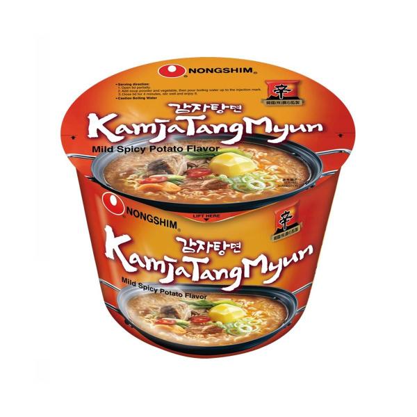 Imagem de Lamen Picante Suíno e Batata Kamja Tangmyun Nongshim 117g