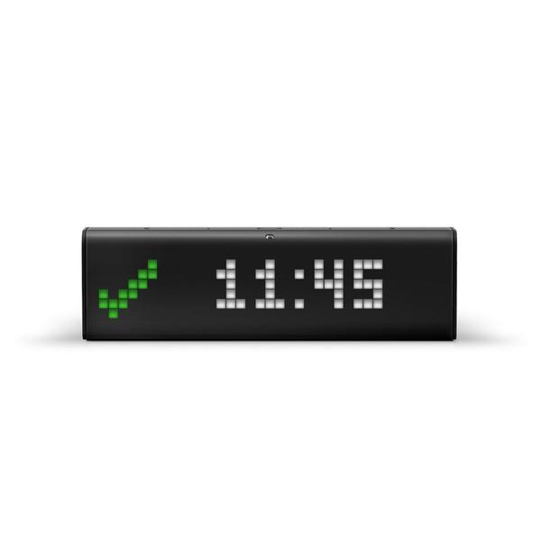 Imagem de LaMetric TIME Relógio Wi-Fi para Casa Inteligente - Contador de Mídia Social - Cinema Lightbox - Despertador Digital com Tempo - Retro Pixel Art Bluetooth Speaker com Display LED 37x8