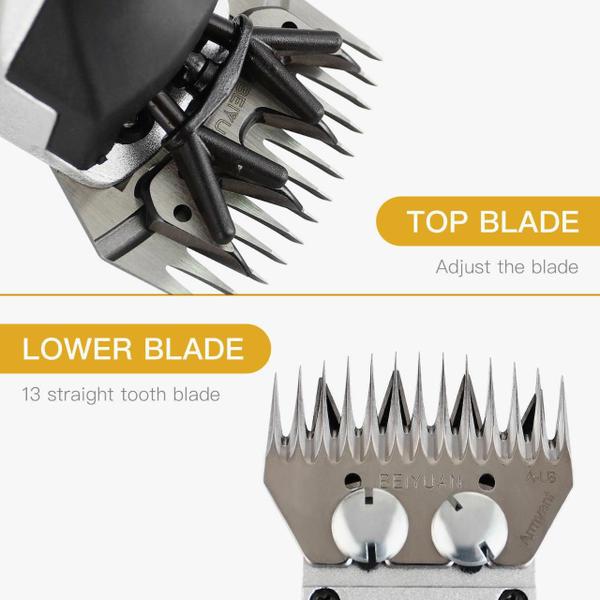 Imagem de Lâmina 13 Dentes Tosquiadeira Tosar Carneiro Ovino Ovelha