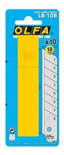 Imagem de Lâmina 18mm Profissional Olfa Lb-10