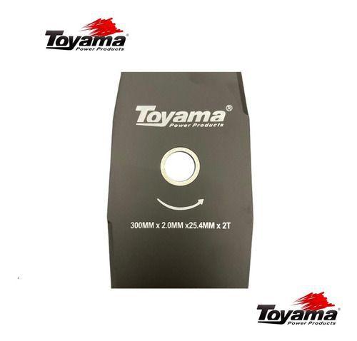 Imagem de Lamina 2 Pontas Faca Roçadeira 300mmx25.4mm Toyama