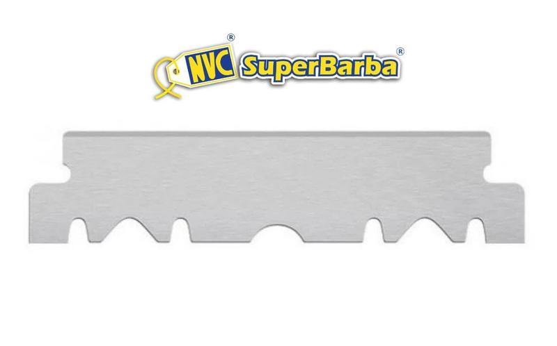 Lâmina Barbear SUPERBARBA (meia) - 100 lâminas Imagem de Lâmina Barbear SUPERBARBA (meia) - 100 lâminas