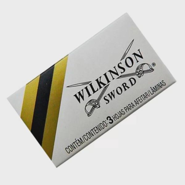 Imagem de Lâmina de Barbear Aço Inoxidável Wilkinson Sword 3 Lâmina