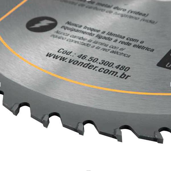 Lâmina de Serra Circular com Vídea 300x30mm 48 Dentes Vonder Imagem de Lâmina de Serra Circular com Vídea 300x30mm 48 Dentes Vonder