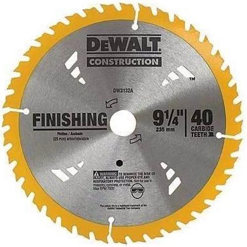 Imagem de Lamina de serra circular dewalt 9.1/4pol 40 dentes