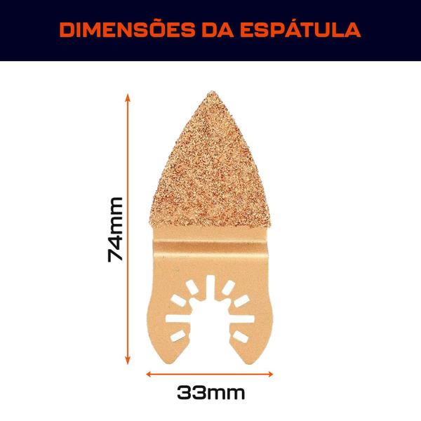 Imagem de Lâmina de Serra Diamantada Cônica Oscilante Multiferramenta