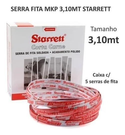 Imagem de Lamina De Serra Fita Açougue 3,10M Caixa Com 05 Un Starret