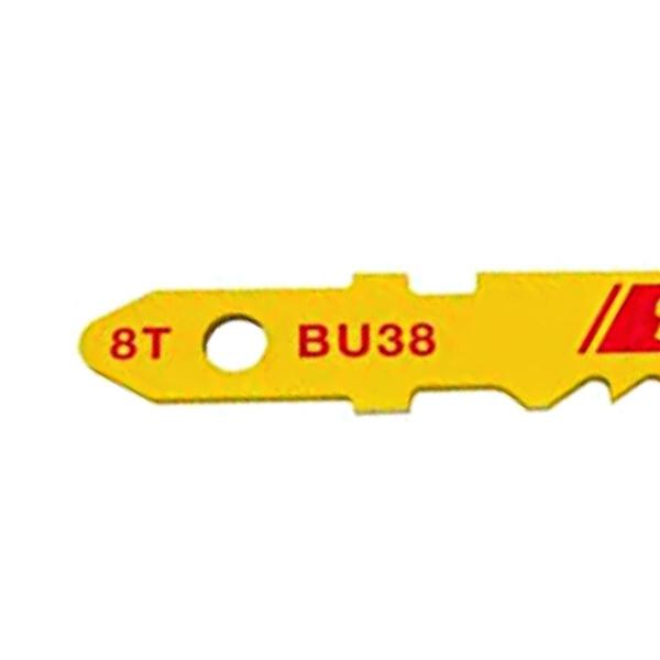 Imagem de Lamina de Serra Para Tico Tico Bimetal 76mm BU38 Starrett 8 Dentes Por Polegada