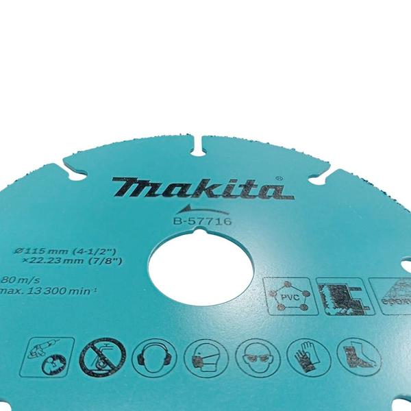 Imagem de Lâmina de Serra Tungstênio 4.1/2" x 22 mm B-59857 - MAKITA