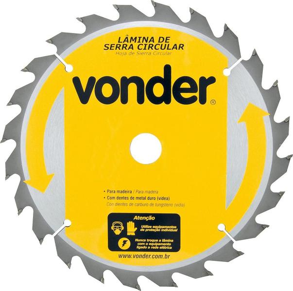 Imagem de Lamina Serra Circular Vídea 235x25x3,0mm 48 Dentes 5600 Rpm 