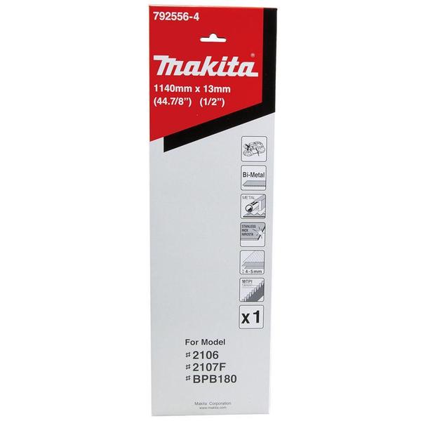 Imagem de Lamina Serra Fita A/R 1,14 X 13 X 18D Makita 2107F E Vonder