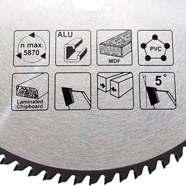 Imagem de Lamina Serra Makita D-63585 Multi Purpose 305mm X 30mm 100t