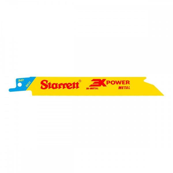 Imagem de Lamina Serra Sabre Starrett 150Mm/6'' Bi-Metal 2 Pecas 24 Dentes   B624-2