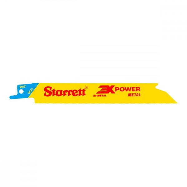 Imagem de Lamina Serra Sabre Starrett 150Mm/6'' Bi-Metal 2 Pecas 24 Dentes   B624-2