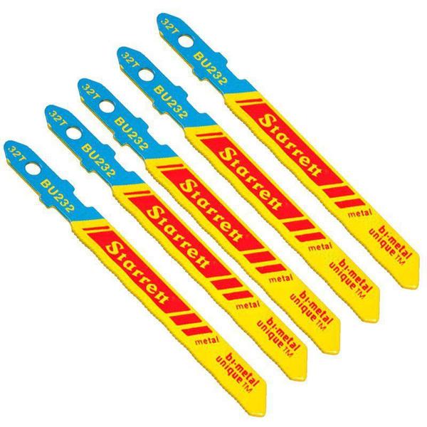 Lâmina Serra Tico Tico Bi-Metal 32D 5und. Starrett Imagem de Lâmina Serra Tico Tico Bi-Metal 32D 5und. Starrett