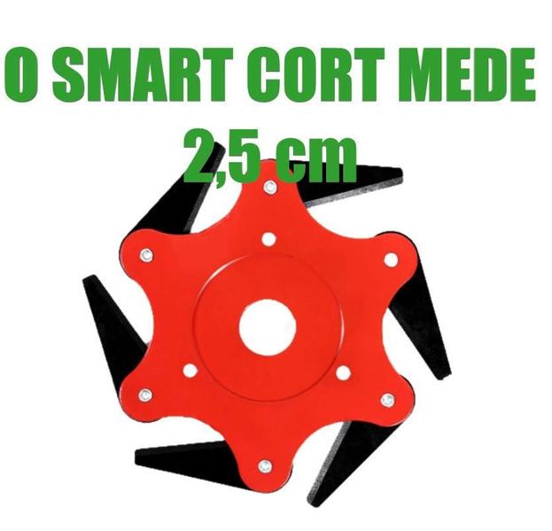 Imagem de Lamina Smart-Cort Para Roçadeira Furo Central De 2,5 Cm