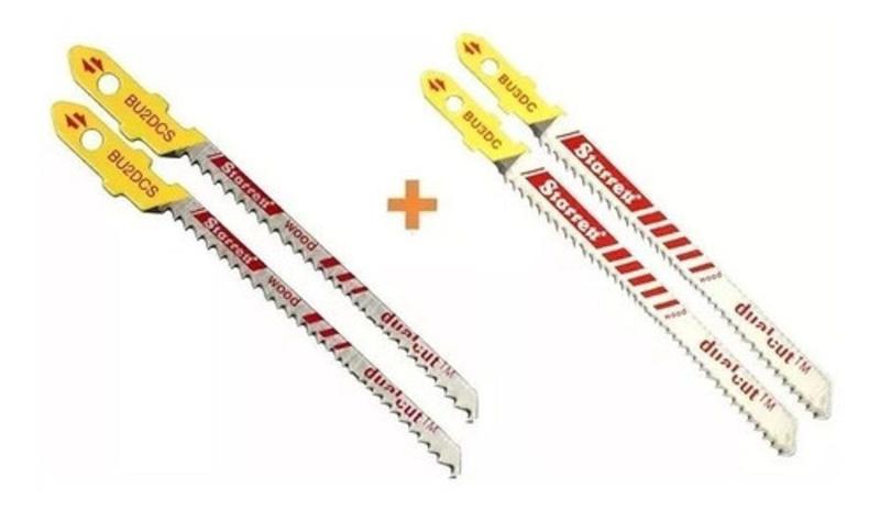 Lamina tico tico p/ mdf bu2dc + bu3dc 4pcs starrett - CDS Imagem de Lamina tico tico p/ mdf bu2dc + bu3dc 4pcs starrett