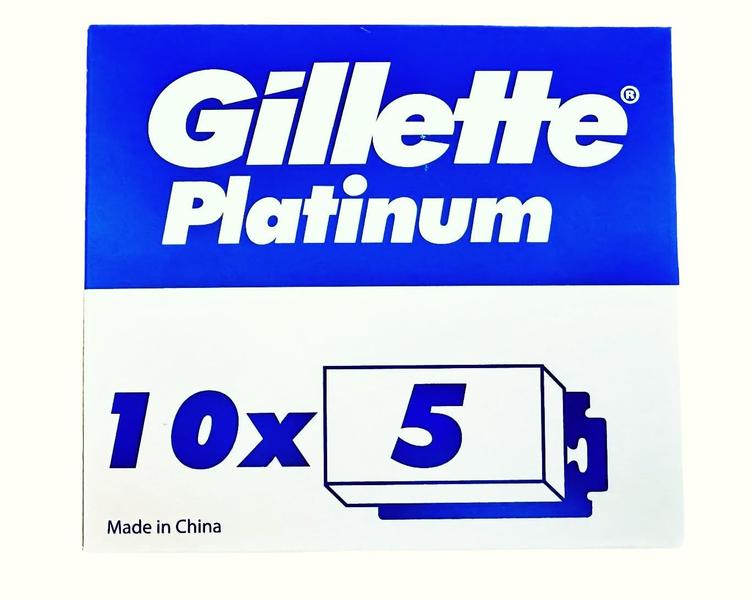 Imagem de Lâminas de barbear Gillette Platinum Double Edge 50 unidades