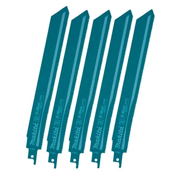 Imagem de Laminas de Serra Sabre Makita B-55821 - Kit 5 - Metal