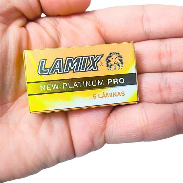 Imagem de Lamix New Platinum 10 Cartelas 500 Lâminas De Barbear